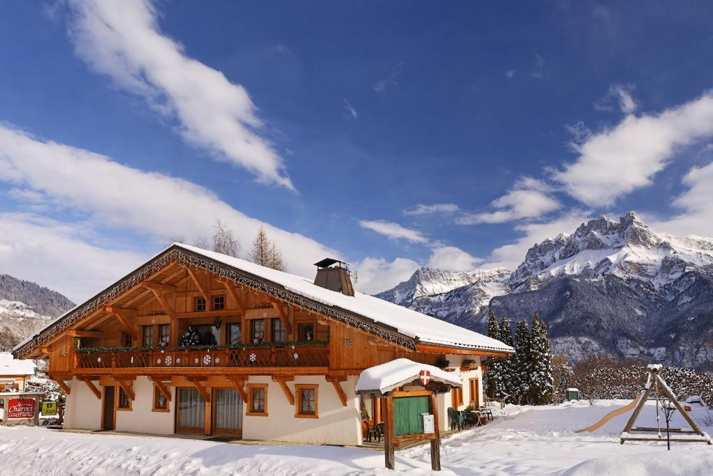 Le Charvet Hotel Cordon Esterno foto